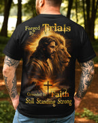 Forged By Trials Grounded In Faith Still Standing Strong T-Shirt