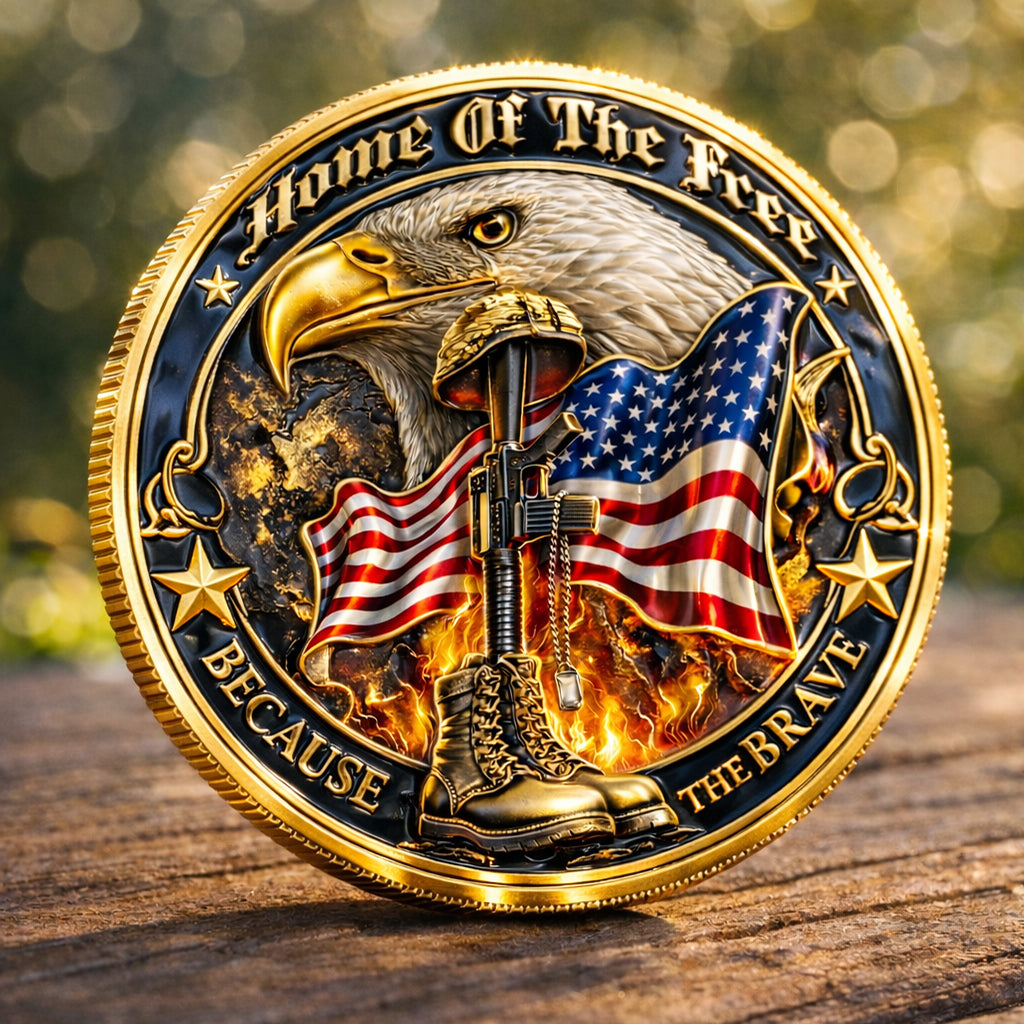 Amerikanische Freiheits-Challenge Coin