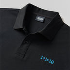 Polo brodé Génie binaire Geek