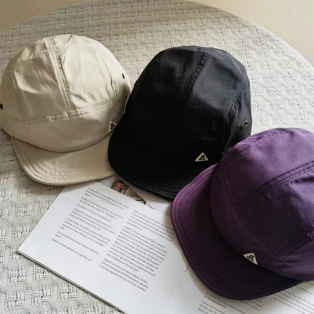 Casquette 5 panneaux de style urbain japonais vintage