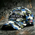 US Camouflage Kunstdruck Lässige Baseballkappe
