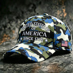 US Camouflage Kunstdruck Lässige Baseballkappe