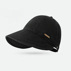 Women's UPF 50+ Wide Brim Sun Visor Hat for Ponytails