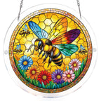 Sunshine Bee Light Suncatcher-Acrylic Window Art