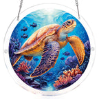Starsea Turtle Light Suncatcher-Acrylic Window Art