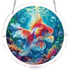 Starflame Goldfish Light Suncatcher-Acrylic Window Art