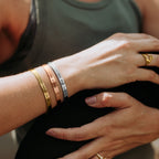Schönes Mädchen, du schaffst schwere Dinge Manschettenarmband