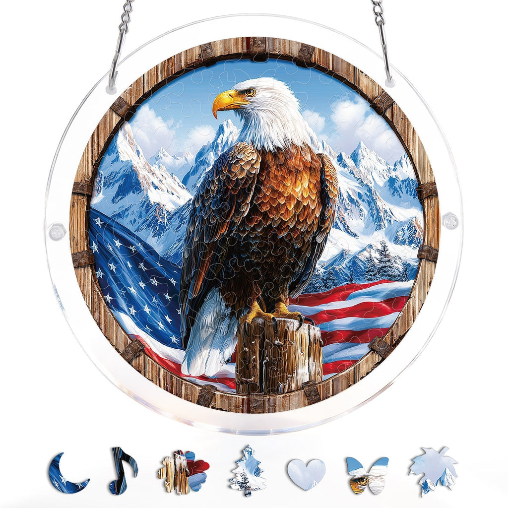 Wings of Freedom Light Suncatcher-Acrylic Window Art