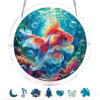 Starflame Goldfish Light Suncatcher-Acrylic Window Art
