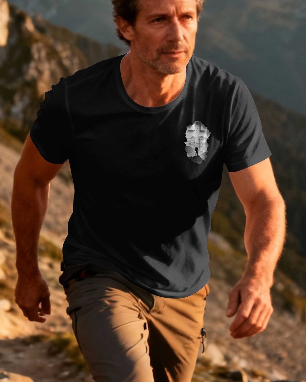 I Lift Up My Eyes To The Mountains T-Shirt