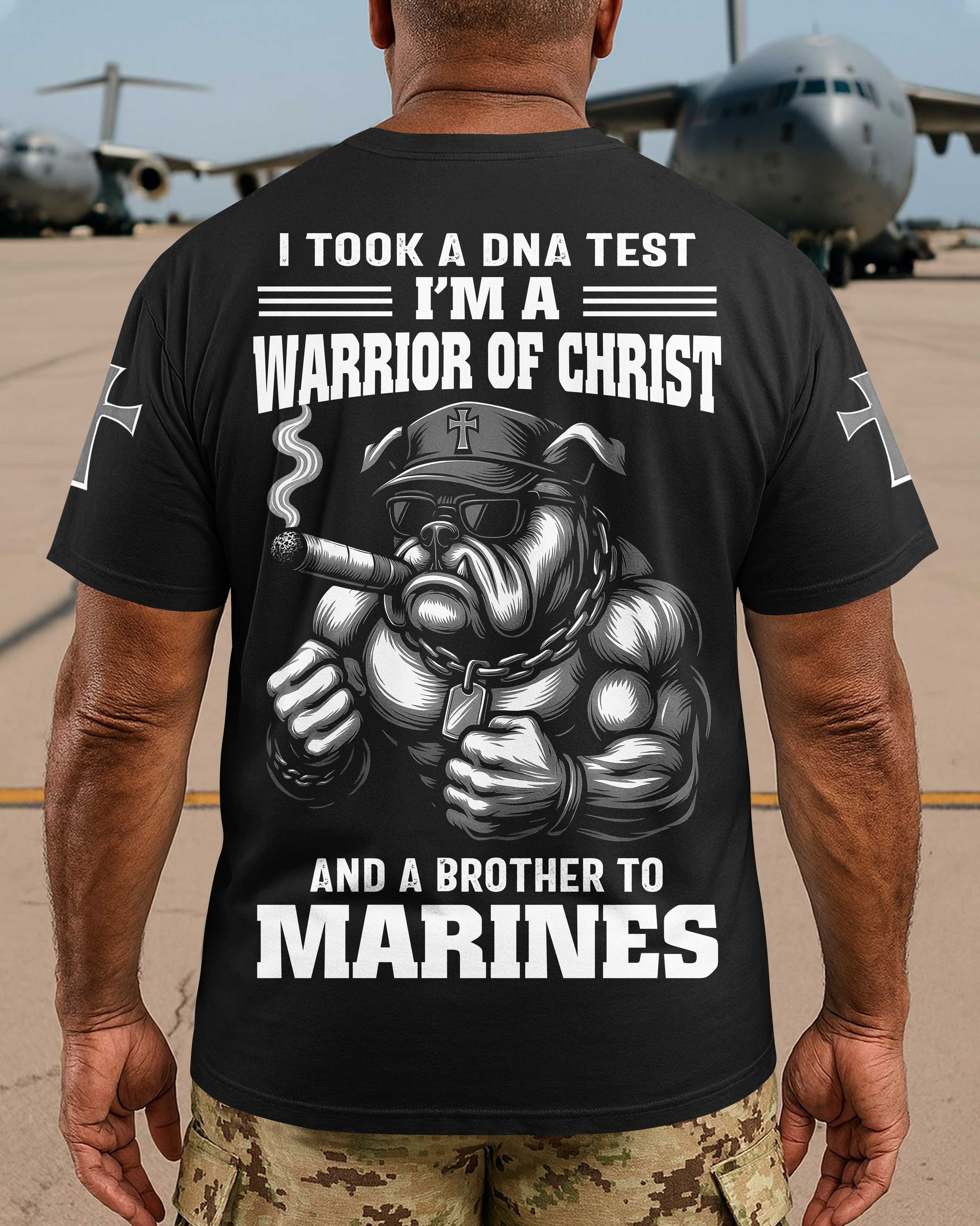 I Took A Dna Test I'm A Warrior Of Christ T-Shirt