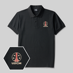 USCM Geek Embroidered Polo Shirt