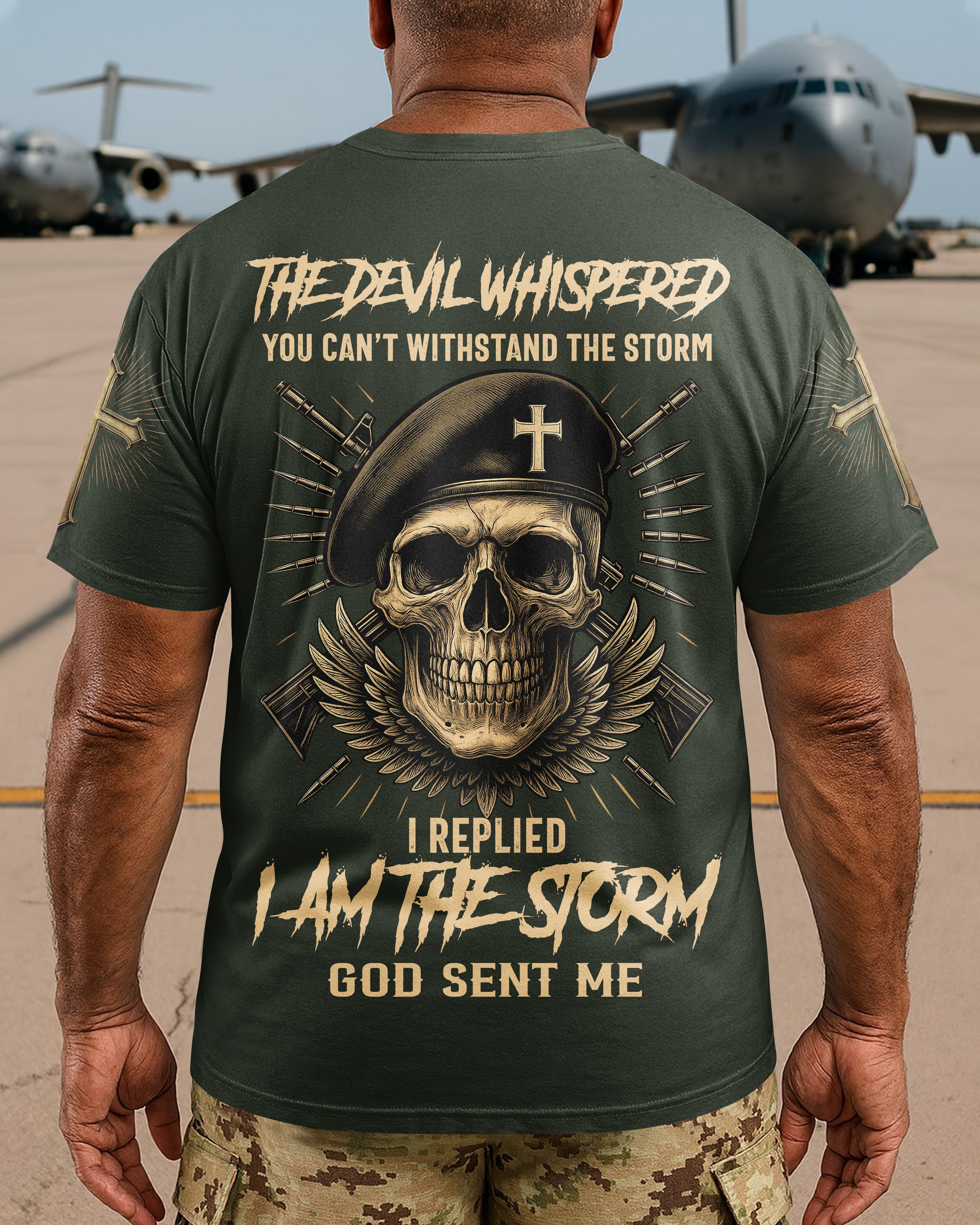 The Devil Whispered You Can’t Withstand The Storm T-Shirt
