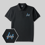 Ingen Geek Embroidered Polo Shirt