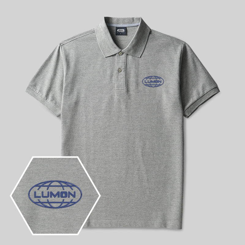 Lumon Geek Besticktes Poloshirt