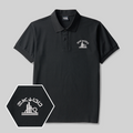 Black Spire Outpost Geek Embroidered Polo Shirt