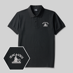 Black Spire Outpost Geek Embroidered Polo Shirt