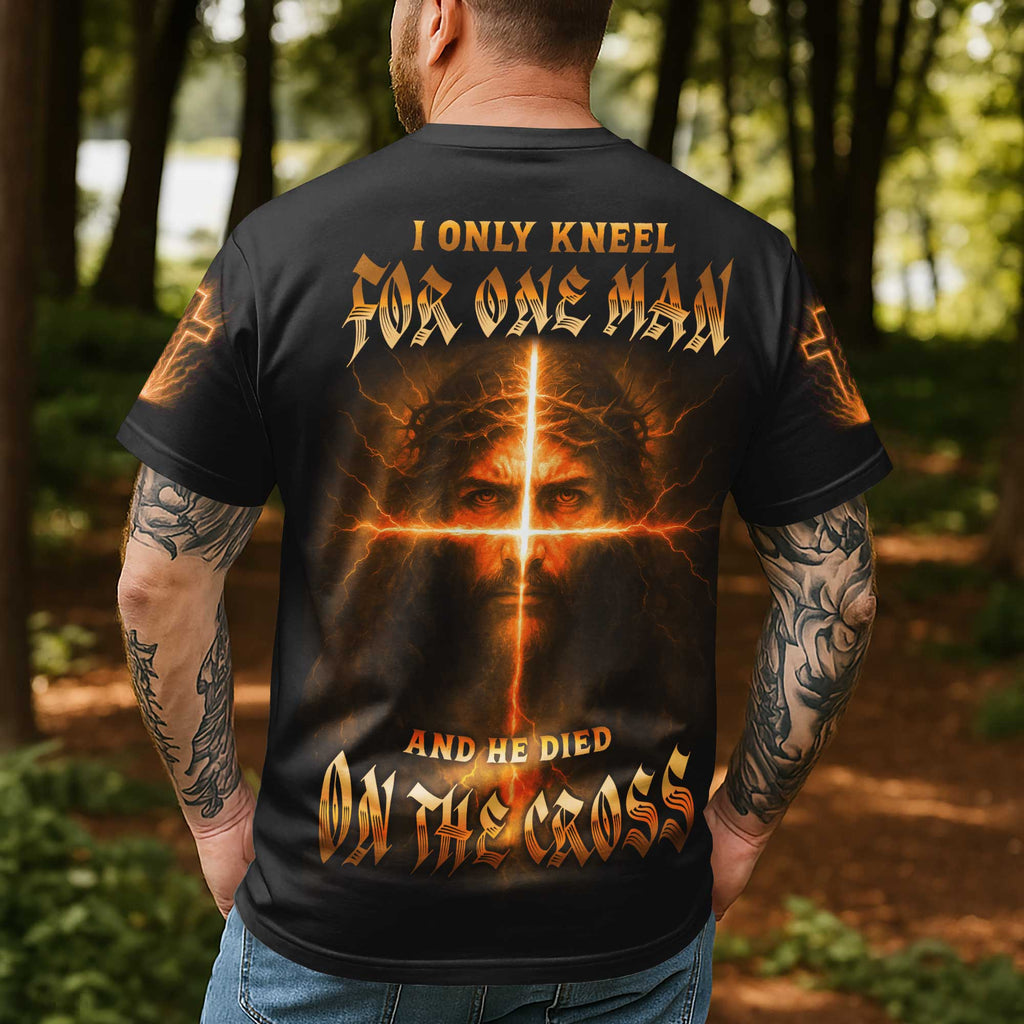 I Only Kneel For One Man All Over Print T-Shirt