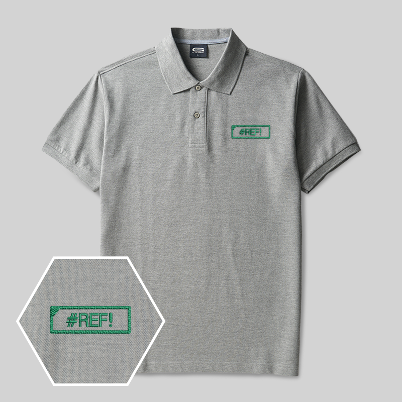 Polo brodé Geek