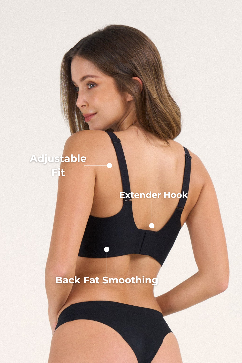 Nahtloser Everyday Push Up Jelly BH