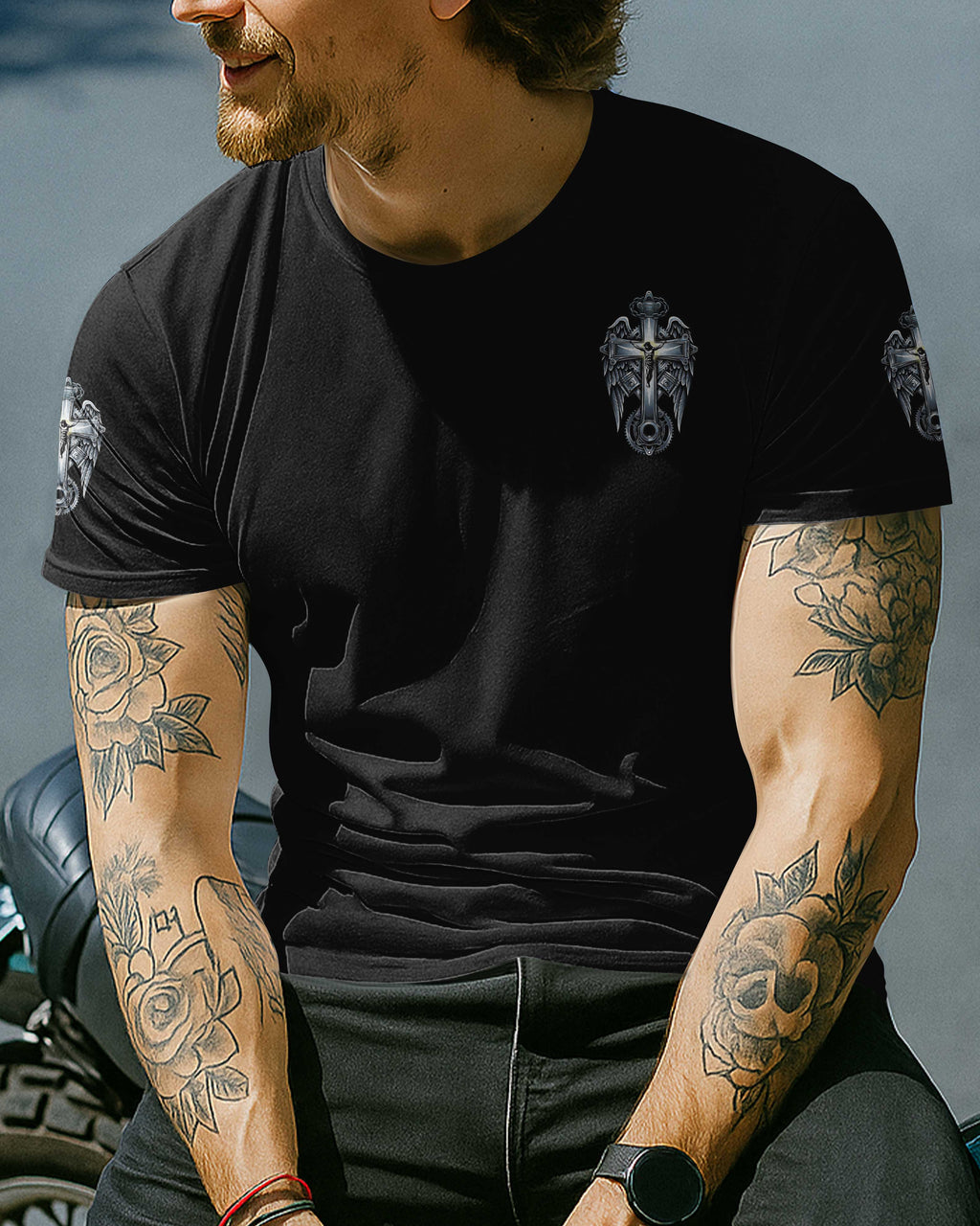 I Am A Simple Man All Over Print T-Shirt