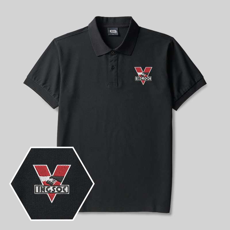 Polo brodé INGSOC 1984