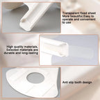 4-Piece Bed Sheet Holder Strips for Mattresses