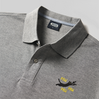 Pew Pew Pew Katze Geek Besticktes Poloshirt