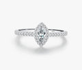 Marquise Cut Wedding Engagement Fine Jewelry Ring