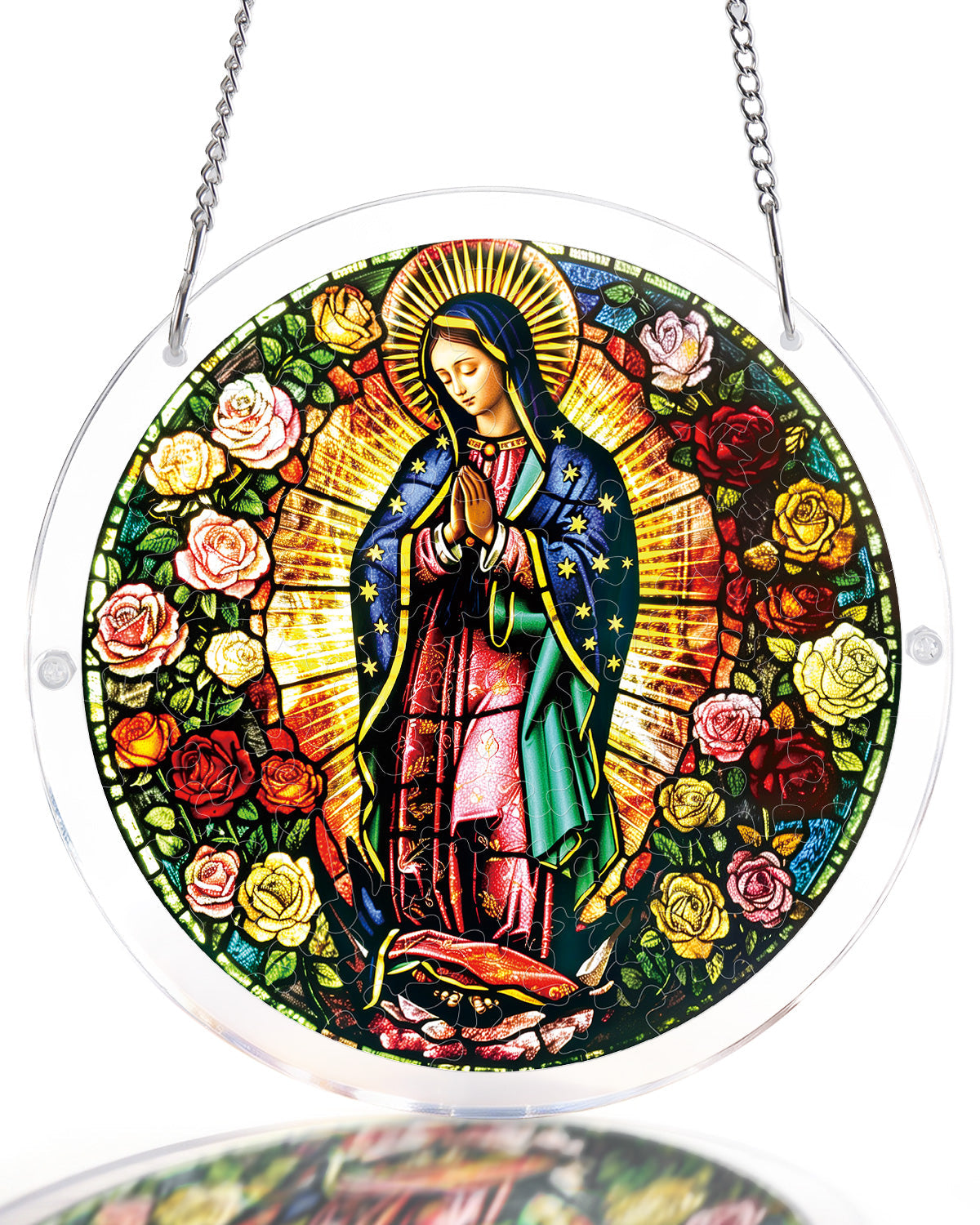 Light of Prayer Light Suncatcher-Acrylic Window Art