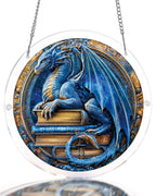 Dragon Realm Library Light Suncatcher-Acrylic Window Art