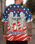 One Nation Under God All Over Print T-Shirt