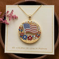 250th Anniversary of American Independence Commemorative Necklace