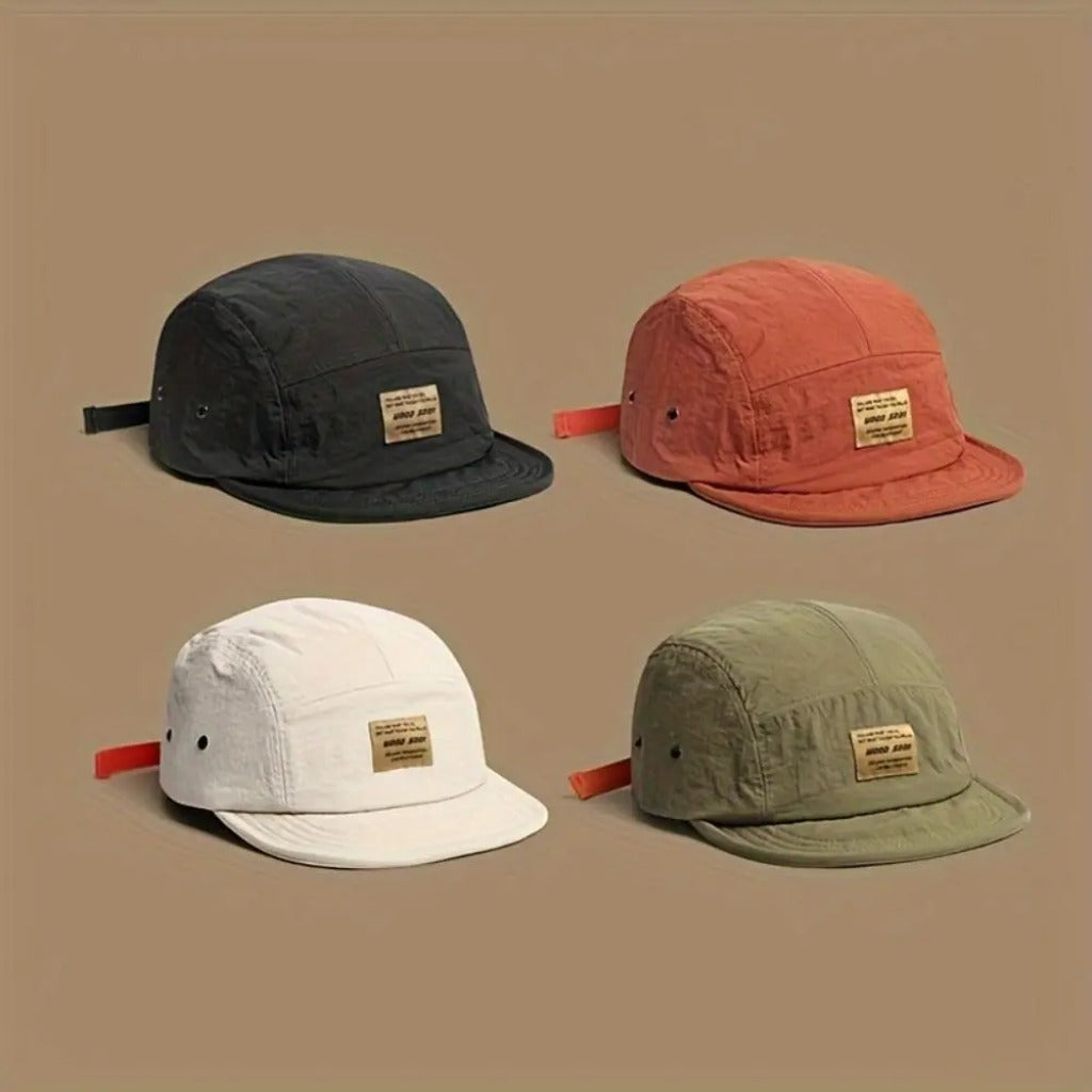 Vintage Japanese Streetwear Snapback Cap for Men
