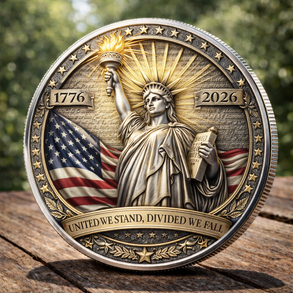 🏆Flash Sale 60% RABATT – Gedenkmünze zum 250. Jahrestag der USA