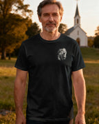 Man Of Faith, 1 Timothy 6:11, Pursue Righteousness, Godliness, Faith, Love, Endurance And Gentleness. T-Shirt