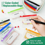 A8 Large Waterproof Travel Pill Organizer Set
