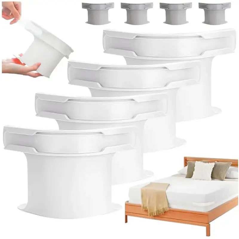 4-Piece Bed Sheet Holder Strips for Mattresses