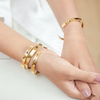 Nicht Schwestern durch Blut, aber Schwestern durch Herz Manschettenarmband