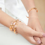 Nicht Schwestern durch Blut, aber Schwestern durch Herz Manschettenarmband