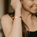 Schönes Mädchen, du schaffst schwere Dinge Manschettenarmband