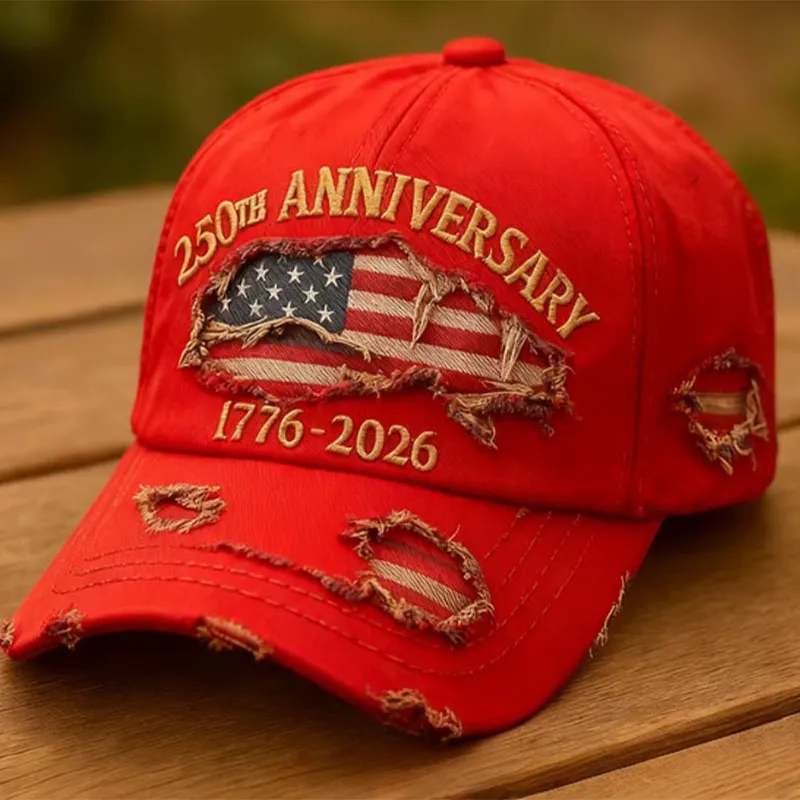 La série de casquettes du 250e anniversaire des États-Unis