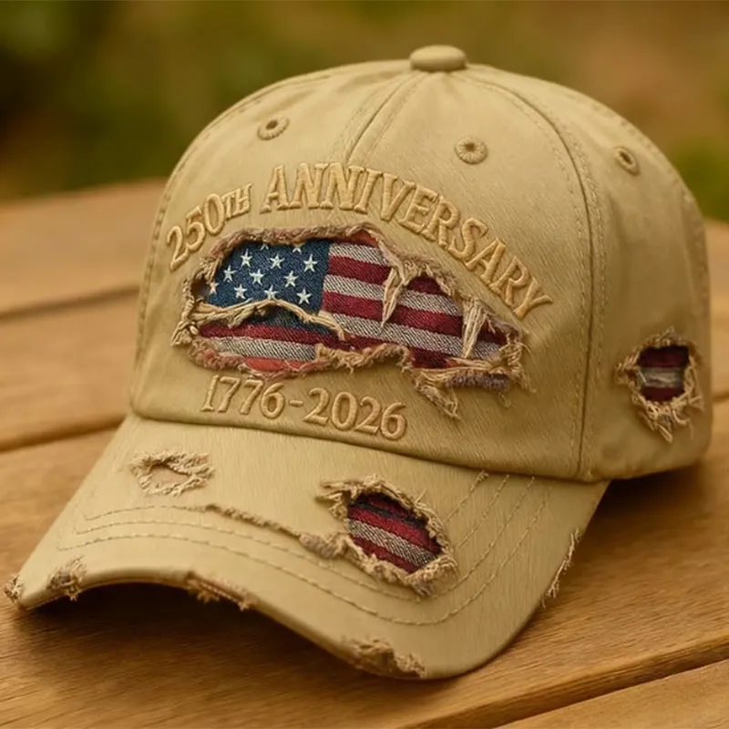 La série de casquettes du 250e anniversaire des États-Unis