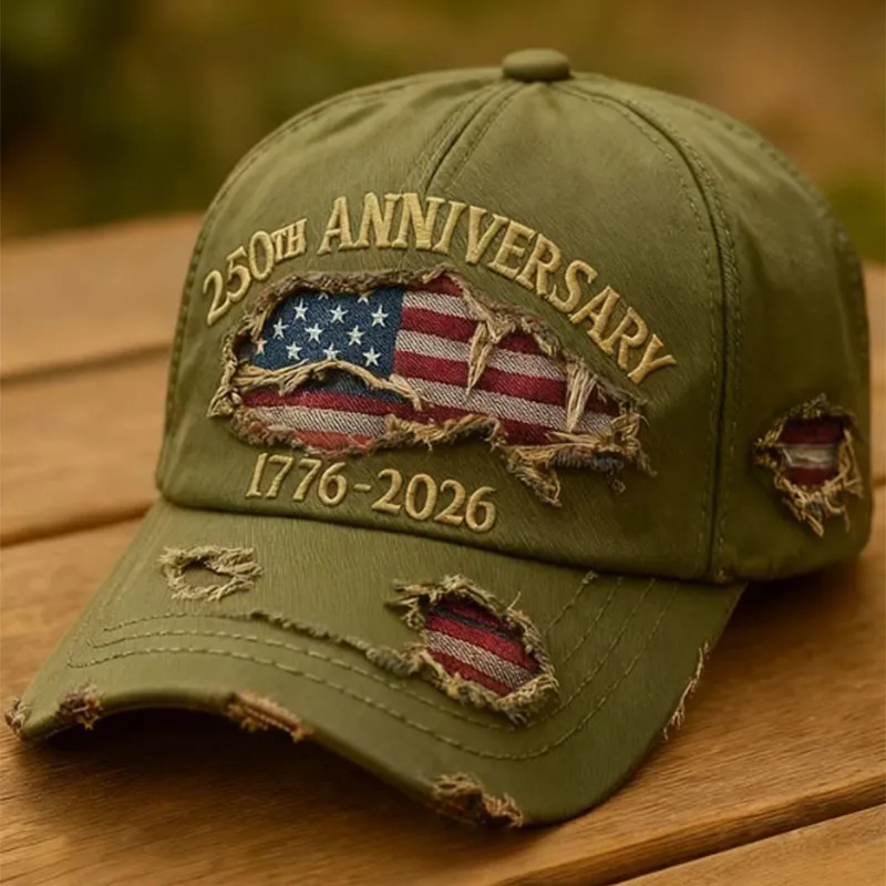 La série de casquettes du 250e anniversaire des États-Unis