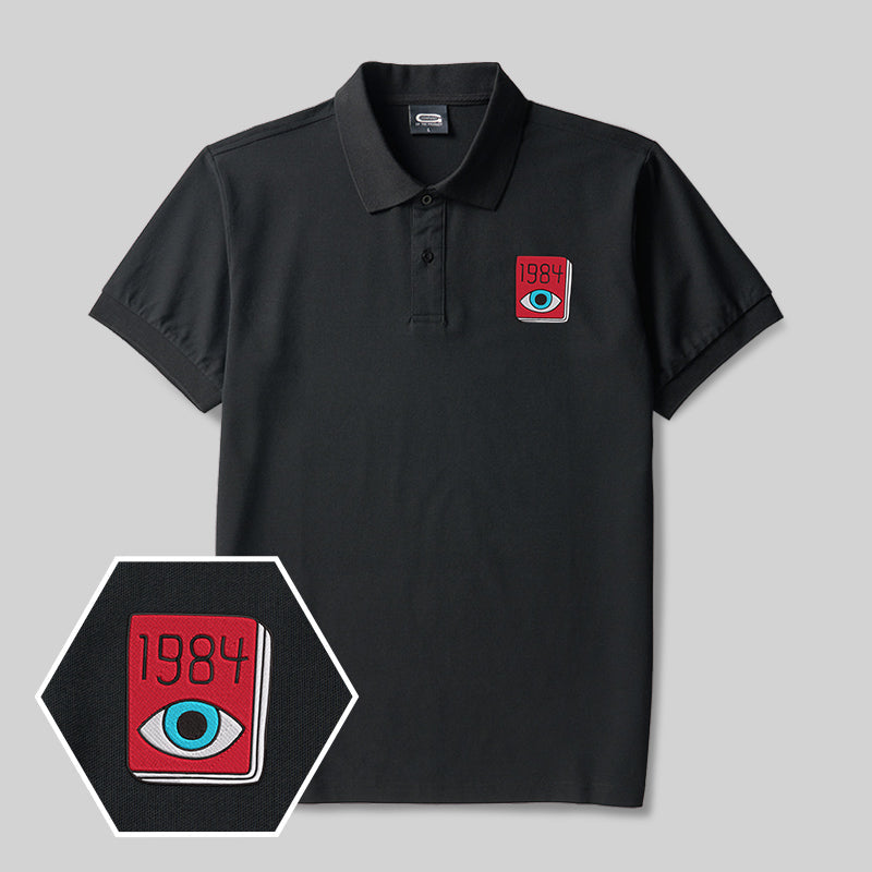 Polo brodé 1984 Eye Geek