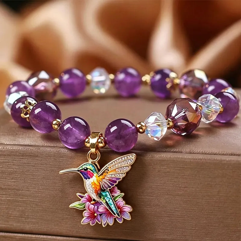 Hummingbird-Themed Limited Edition Commemorative Bracelet