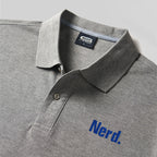 Polo brodé Nerd Geek