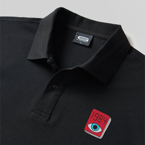 1984 Eye Geek Embroidered Polo Shirt