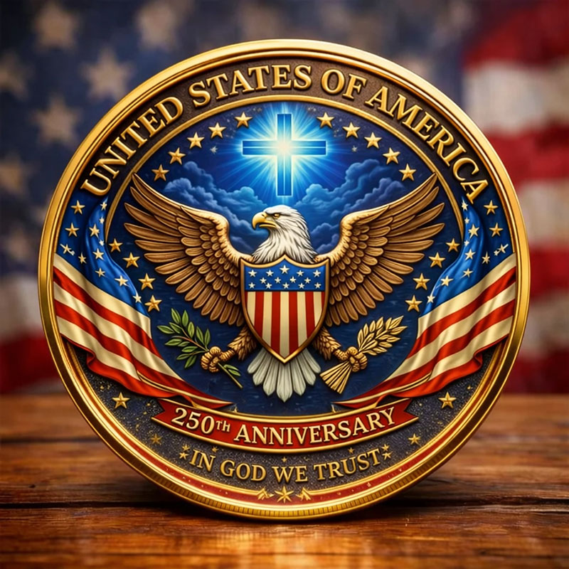 USA 250th Anniversary Commemorative Coin
