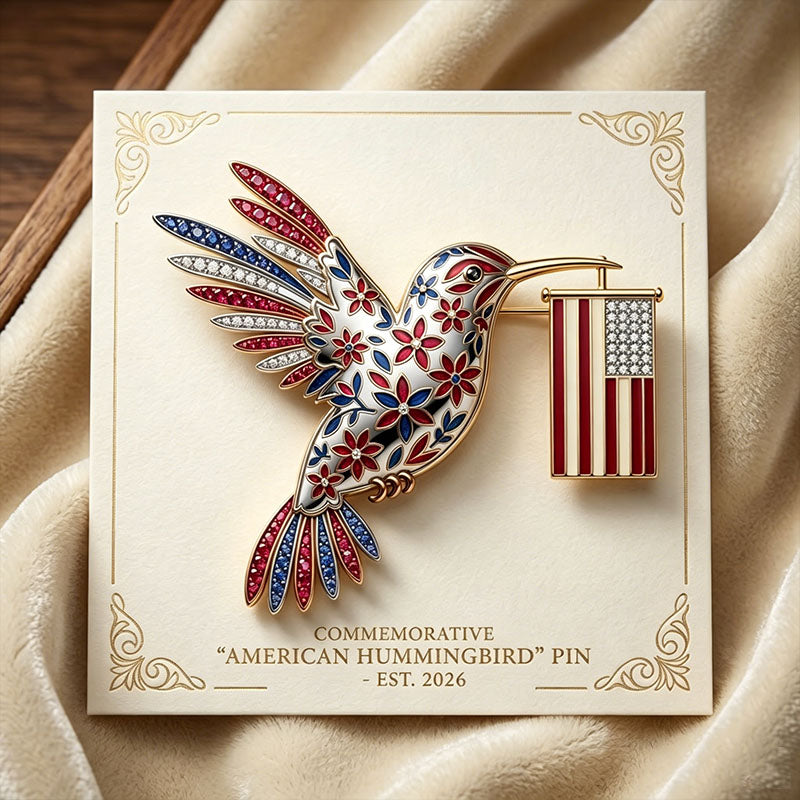 Amerikanischer Kolibri Erinnerungsnadel